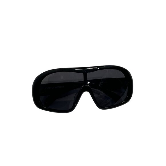 Perfect Moment Racer Eastman Acetate Renew Sunglasses in Black